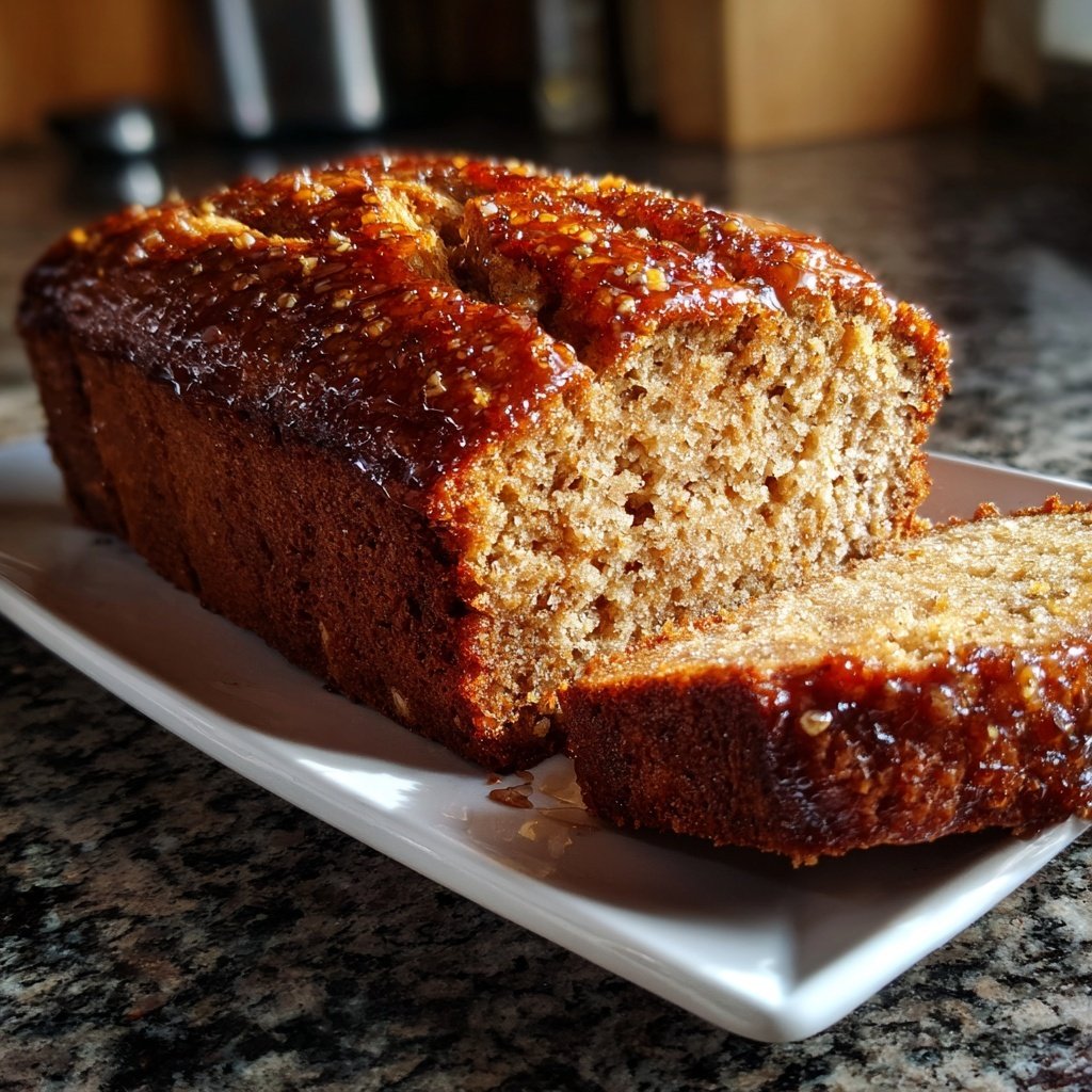Bananenbrot mit Zimt und Honig