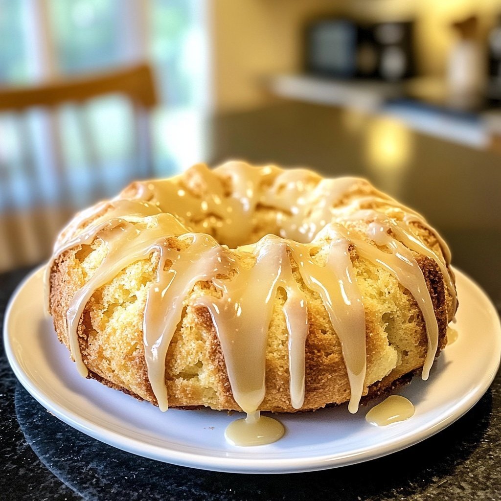 Zitronenkuchen ohne Mixer