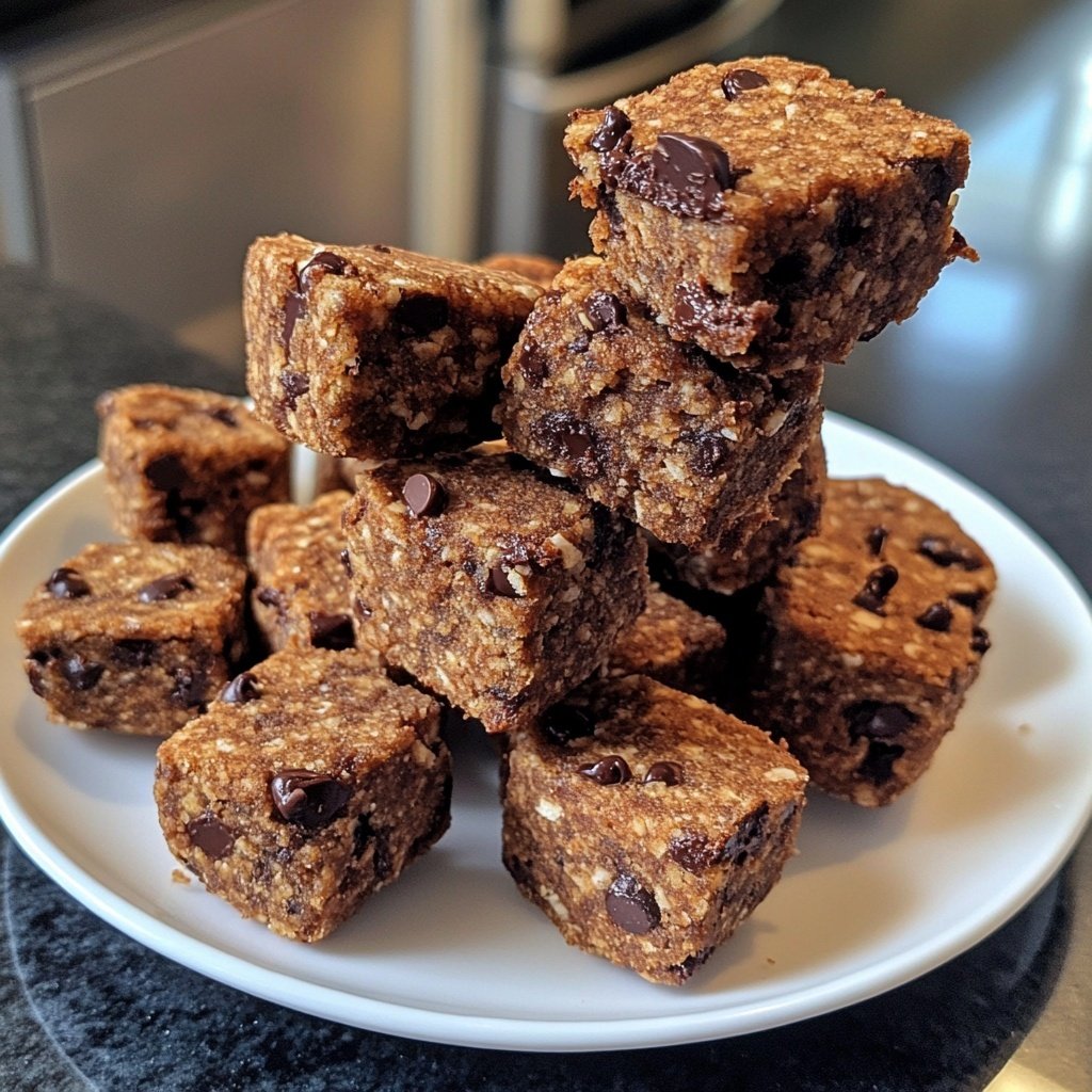 Einfache No-Bake Protein-Bites mit Brownie-Geschmack