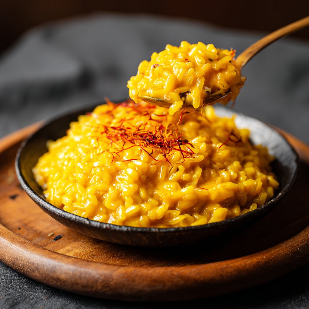 Safranrisotto für ein besonderes Dinner