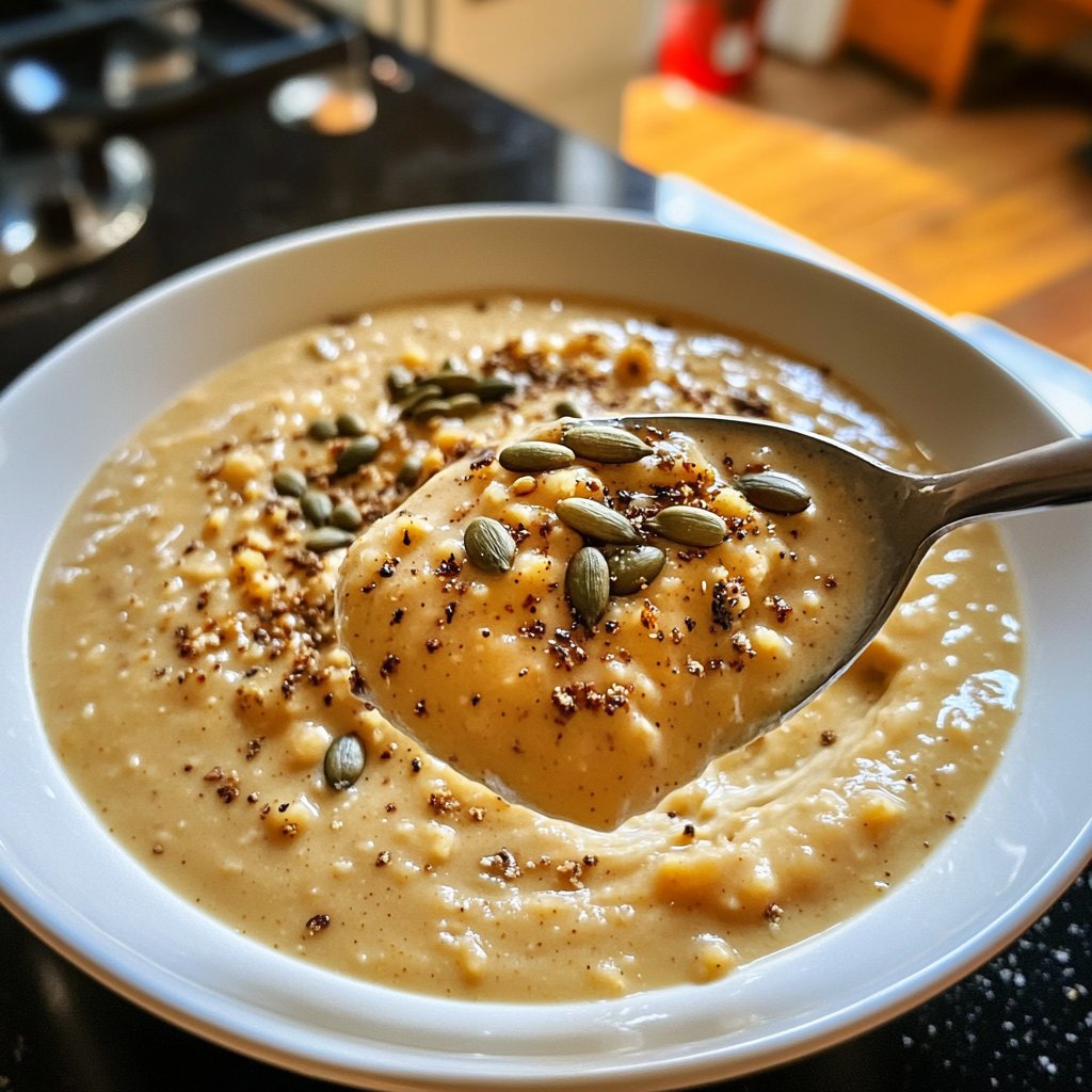 Kürbissuppe mit Kreuzkümmel