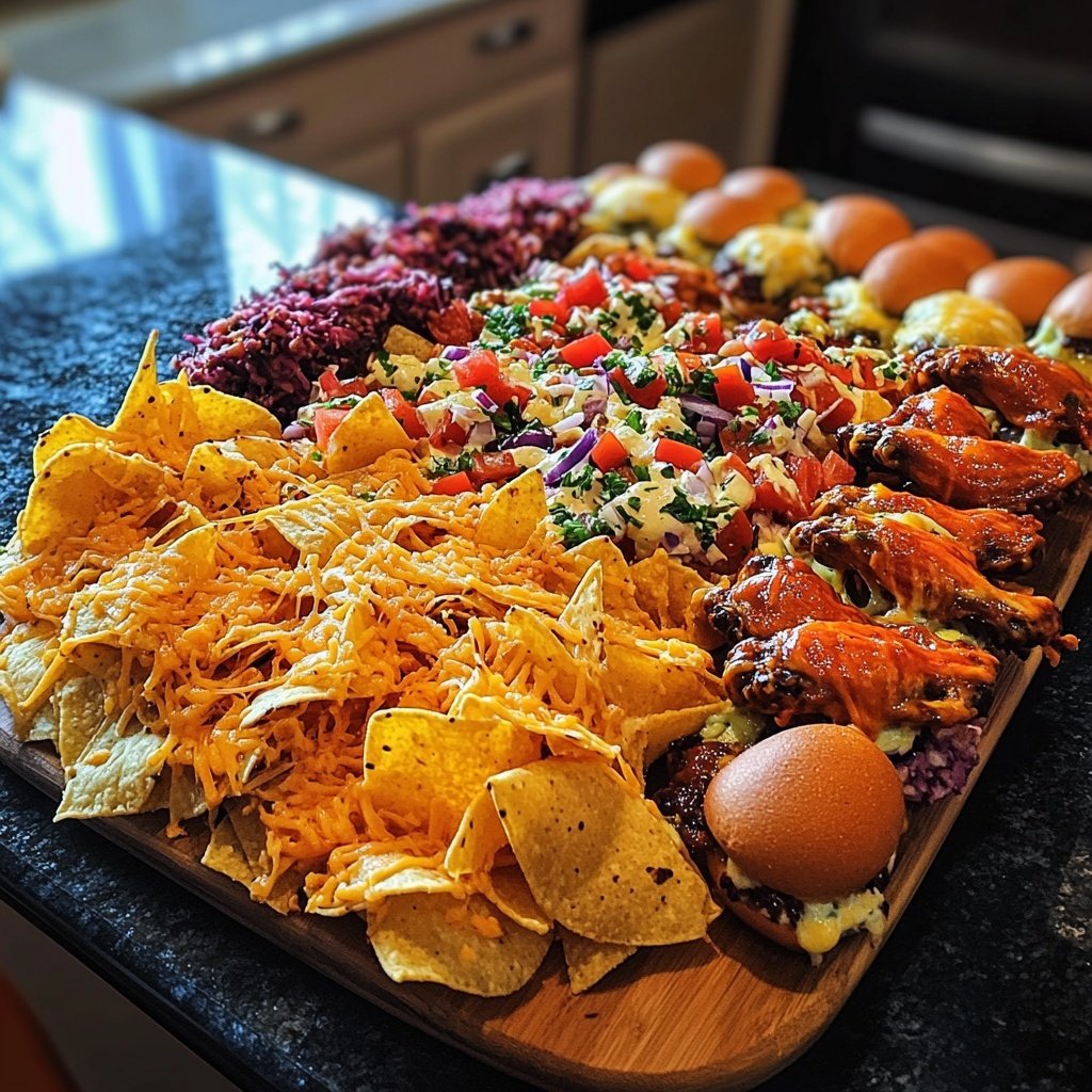 Super Bowl Buffet Ideen